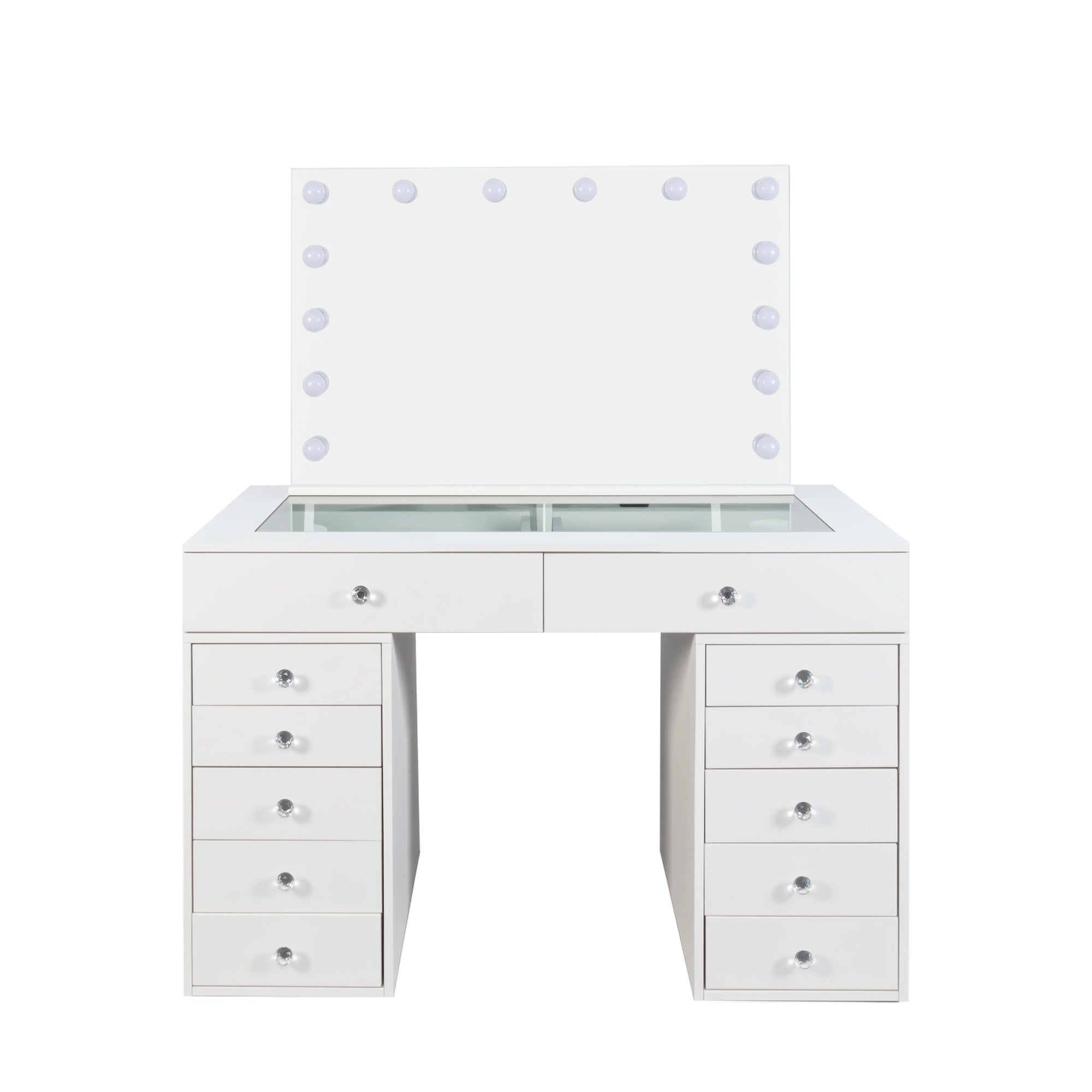 Hollywood Schminktisch Vorderansicht