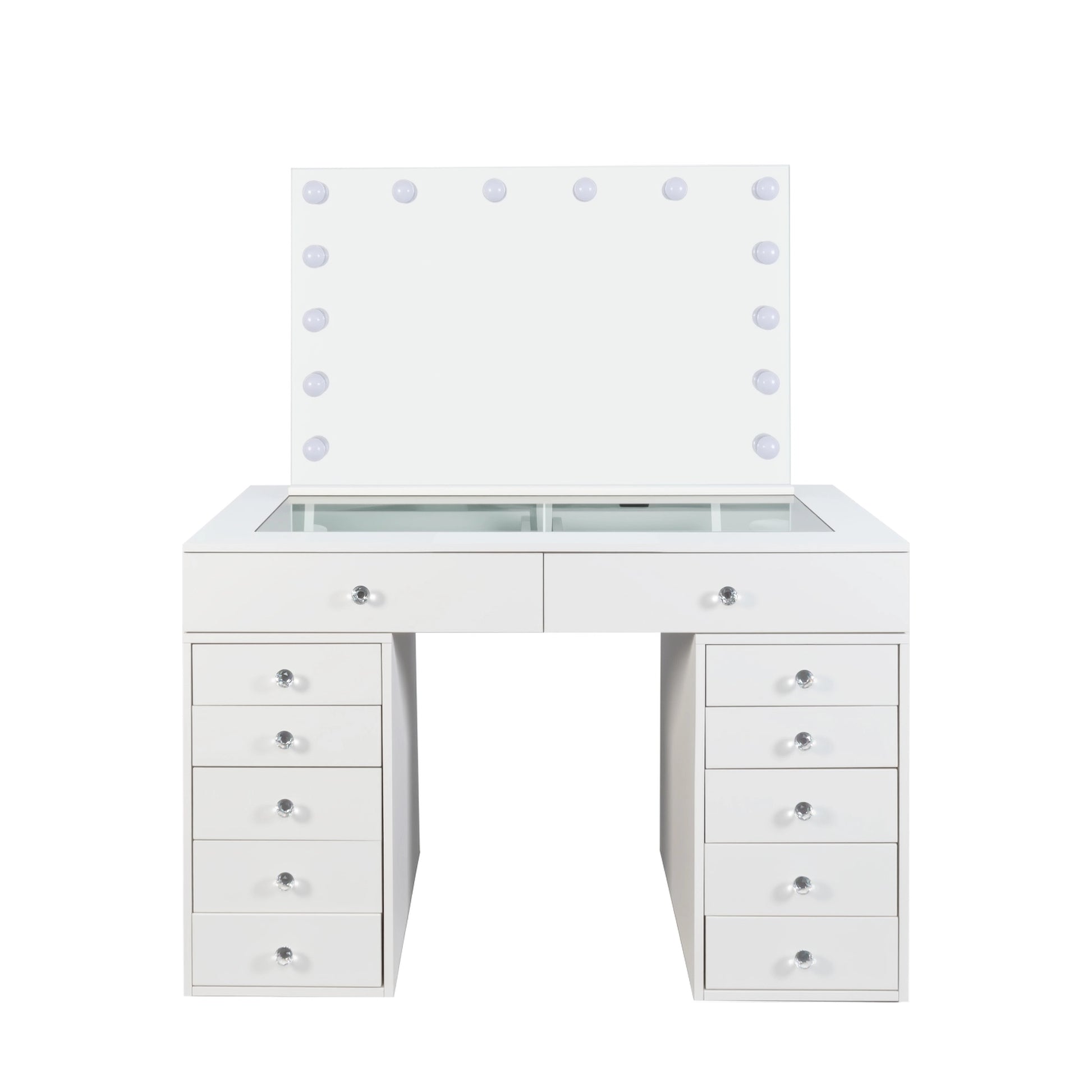 Hollywood Schminktisch Vorderansicht