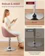 robust und stabiler stuhl drehbar, höhenverstellbar, großer sockel für stabilität