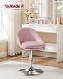 rosa barstuhl, höhenverstellbar mit polster