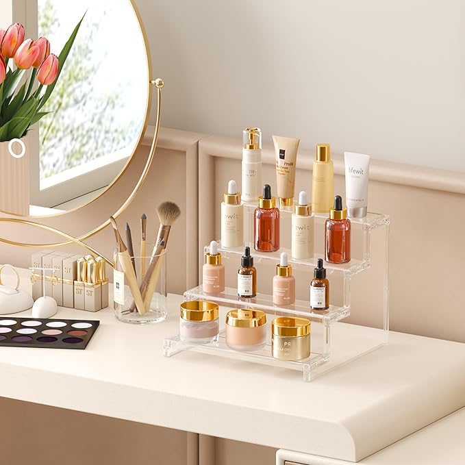 4-stufiger Transparentes Display Set Organizer