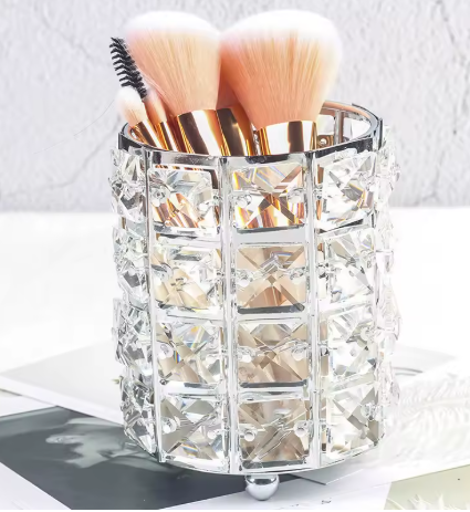Make-up Pinsel Behälter aus Kristall
