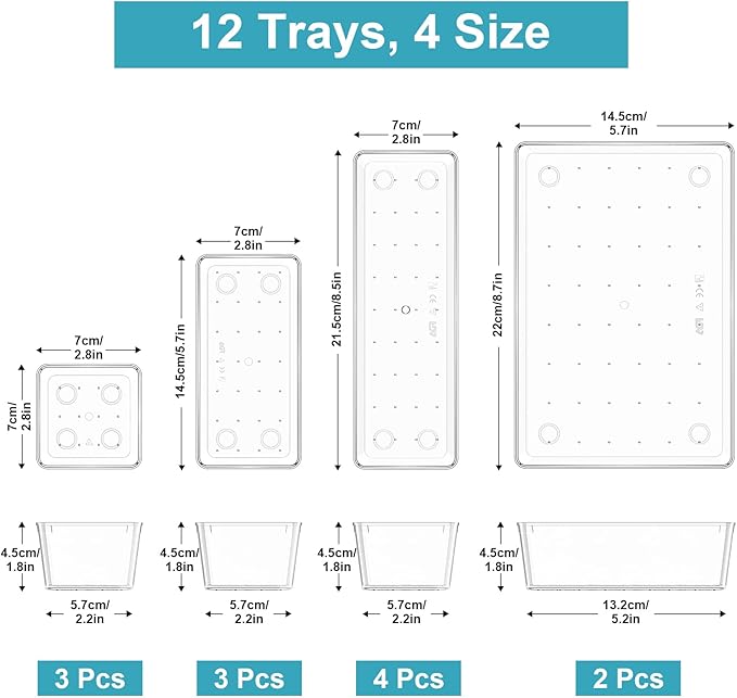 12‑teiliges Organizer Set