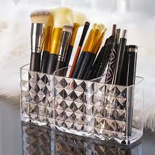 Make‑Up Pinsel Organizer transparent 2er Set