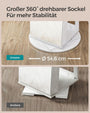 schmuckschrank mit drehbarem sockel 360°